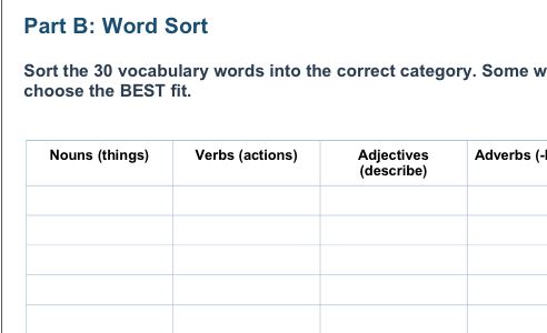 How to Steal a Dog Chapter 1 Vocabulary Worksheet with Answer Key